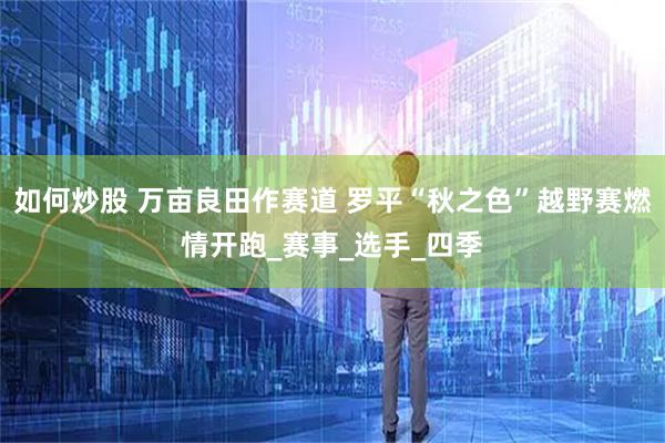 如何炒股 万亩良田作赛道 罗平“秋之色”越野赛燃情开跑_赛事_选手_四季